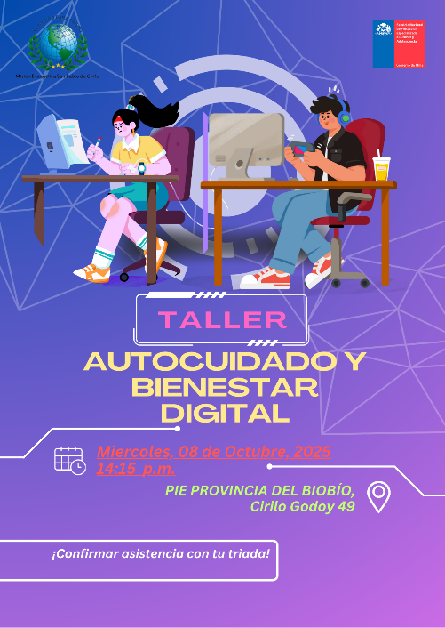 Taller Grupal con NNA: “Autocuidado y Bienestar Digital”