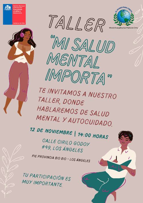 Taller Grupal con NNA: “Salud Mental importa”