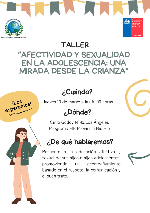 Taller Familiar: “Afectividad y Sexualidad en la Adolescencia: Una mirada desde la Crianza”
