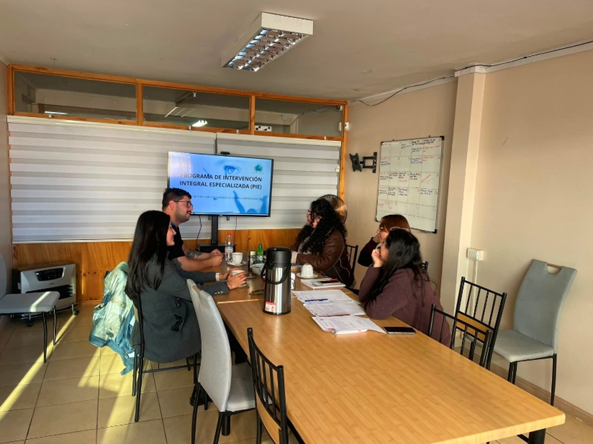 Reunión de Coordinación Interinstitucional con el SLEP Andalién Costa para el Fortalecimiento de la Red